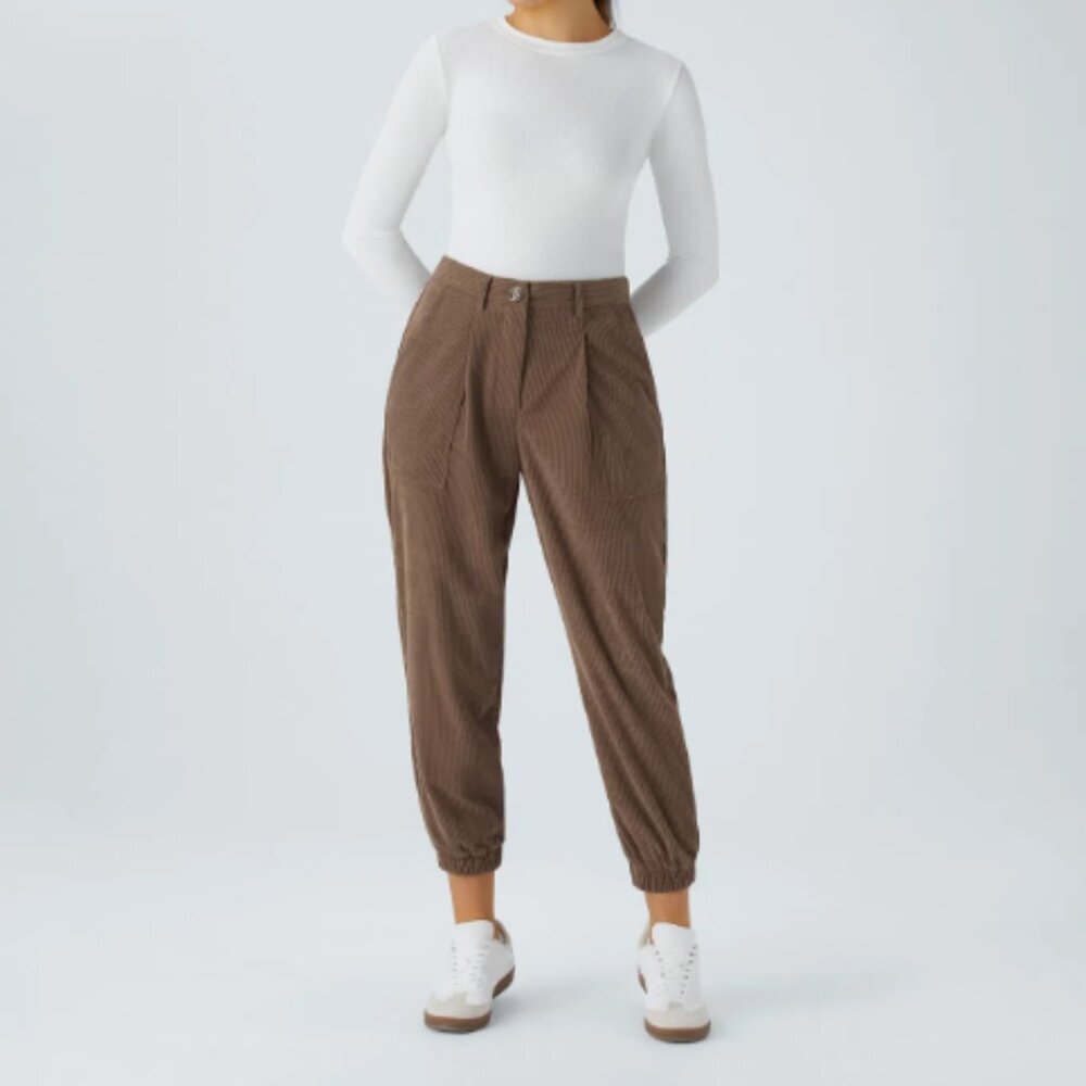 HALARA AuraCord MidRise Corduroy Casual Joggers Size XS Tall NWOT
